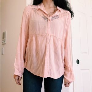 Free people lace top